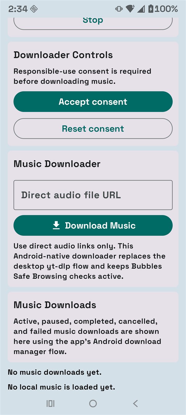 Direct audio downloader